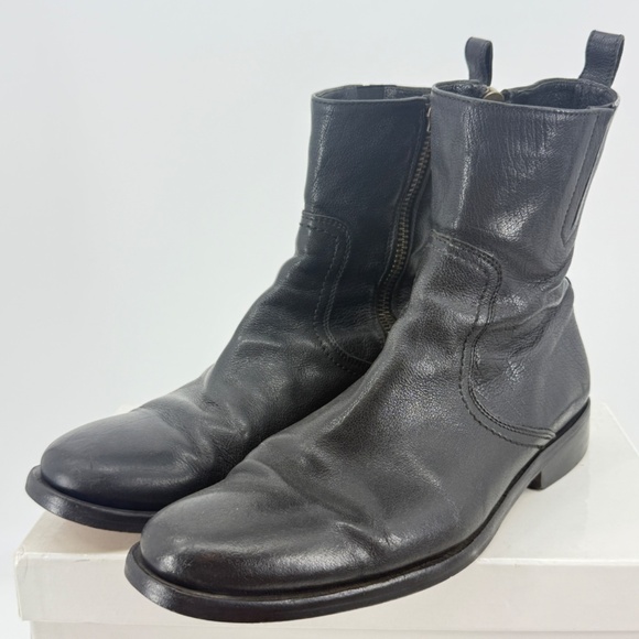 Buttero Floyd Side Zip Leather Boots - Picture 3 of 8